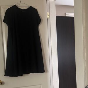 Banana Republic Black Asymmetrical Dress